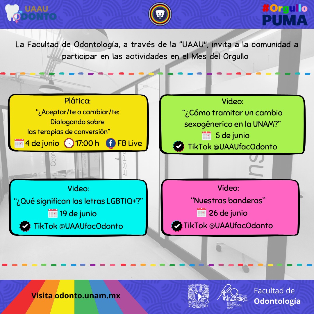 Actividades del mes del orgullo